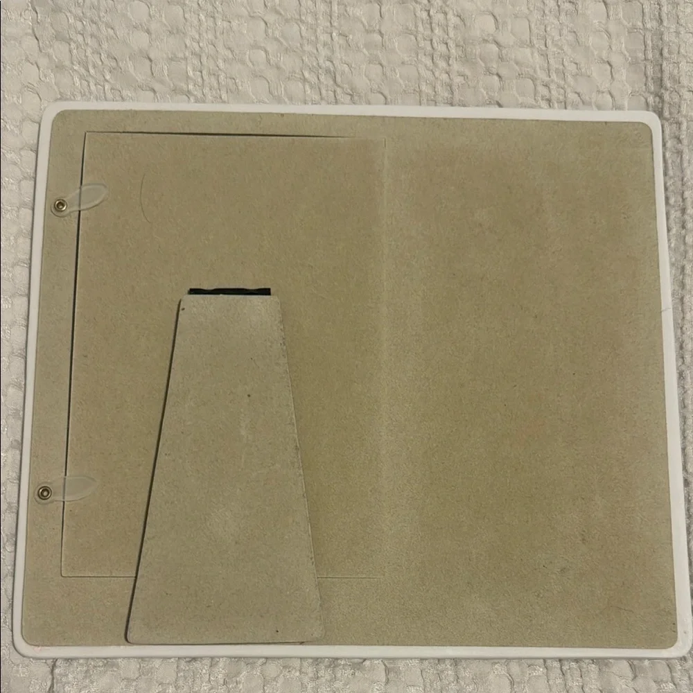 Roman Green and White Marriage Plaque Picture Frame